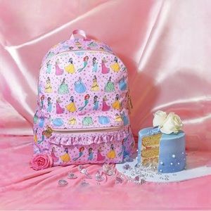 💖 Stoney Clover FULL SIZE Princess adult backpack Like NEW Disney Nylon Pink 👑